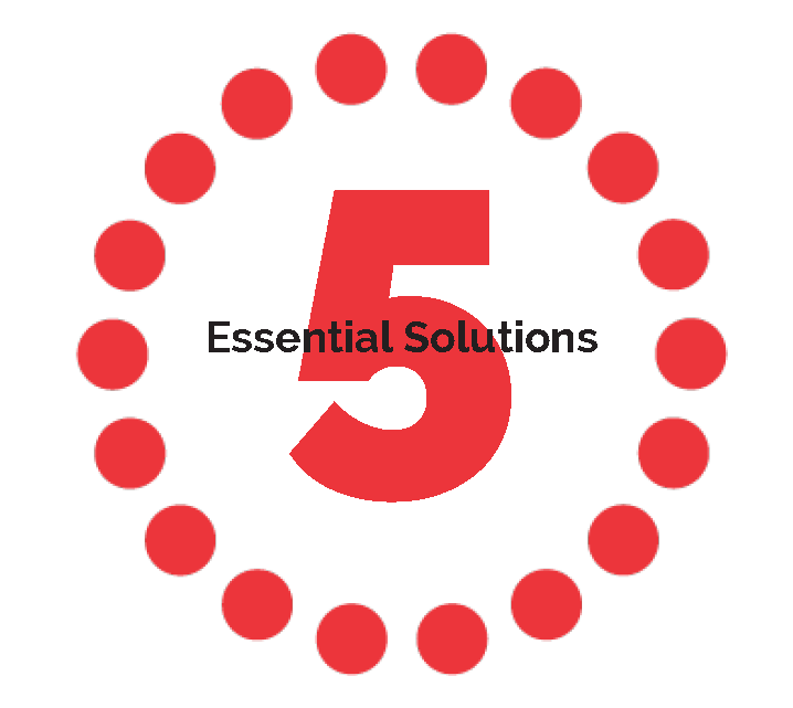 5 solutions